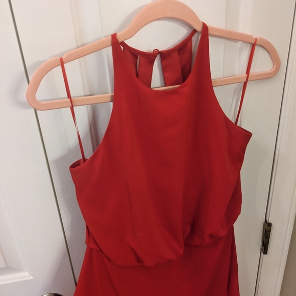 Lipsy London Red Halter Dress - Picture 2 of 5